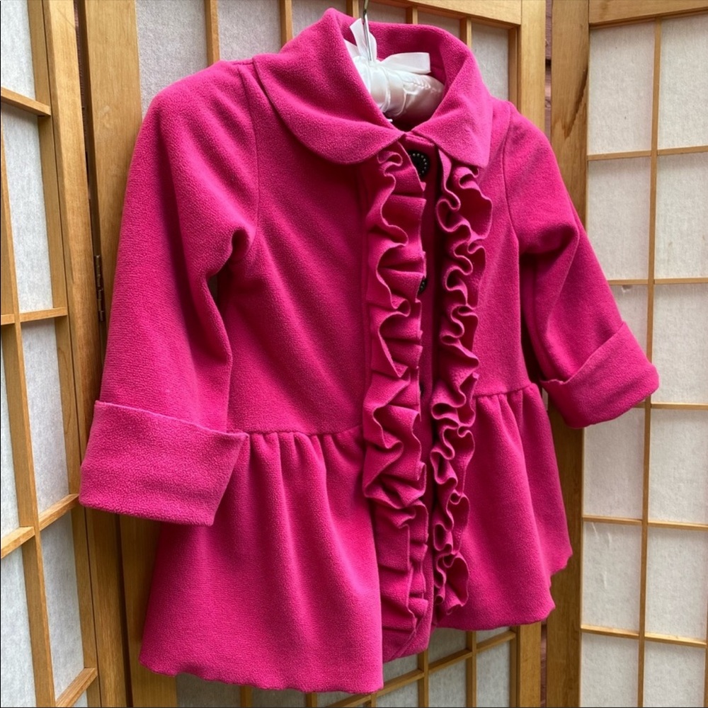 Mack & Co Ruffled Fleece Jacket SZ 3T - Picture 3 of 12